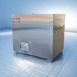 Knochenasche-Kremulator mit K&uuml;hlplattform, Knochenbrecher und -mahlwerk