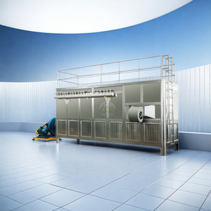 Filtragem de emiss&otilde;es integrada para tratamento de gases de combust&atilde;o de m&aacute;quinas de crema&ccedil;&atilde;o